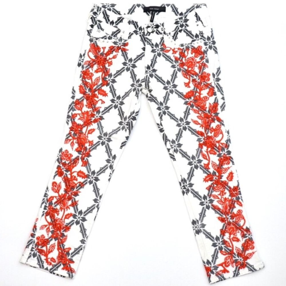 Isabel Marant Godart Embroidered Jeans - Picture 3 of 8